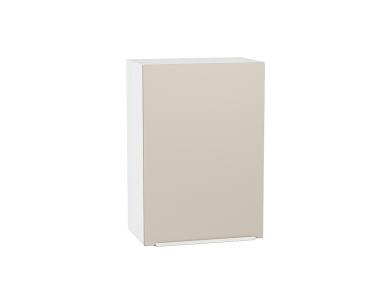 Шкаф верхний Фьюжн 500 Cream Silk / Белый