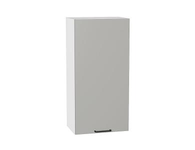 Шкаф верхний Флэт 450Н Light Grey In 2S / Белый