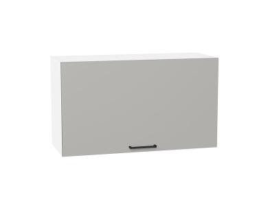 Шкаф верхний горизонтальный Флэт 800Н Light Grey In 2S / Белый