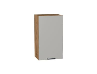 Шкаф верхний Флэт 400 Light Grey In 2S / Дуб вотан
