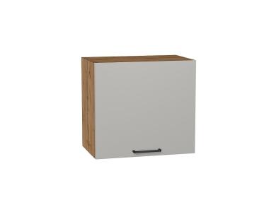 Шкаф верхний горизонтальный Флэт 500Н Light Grey In 2S / Дуб вотан