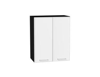 Шкаф верхний Квадро 600 Белый / Graphite