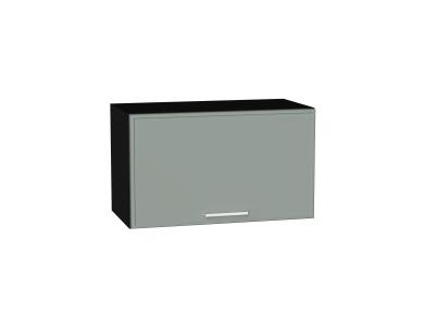 Шкаф верхний горизонтальный Квадро 600 Аквамарин / Graphite