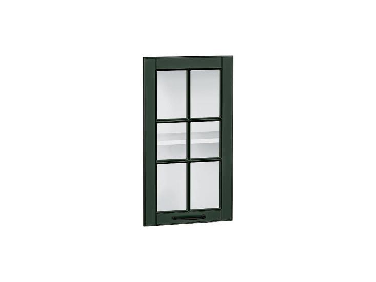 Комплект фасадов Дублин со стеклом для каркаса Ф-25 В400/ВУ590 Special Green
