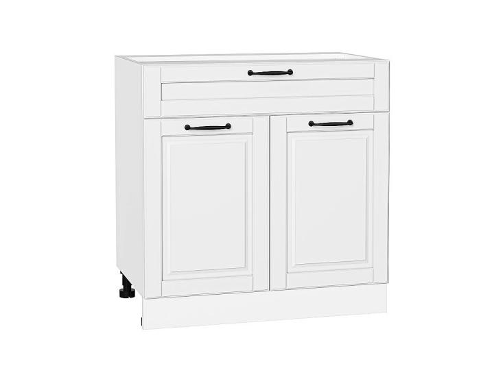 Шкаф нижний с 1 ящиком Дублин 800 Special White / Белый