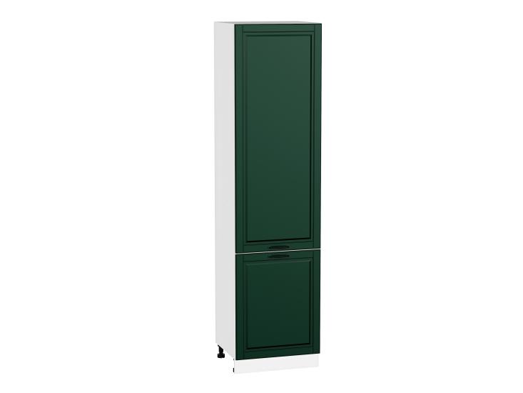 Шкаф пенал Дублин 600Н (для верхних шкафов 920) Special Green / Белый