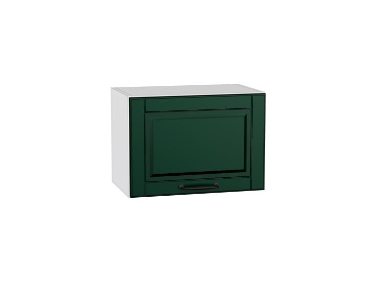 Шкаф верхний горизонтальный Дублин 500 Special Green / Белый