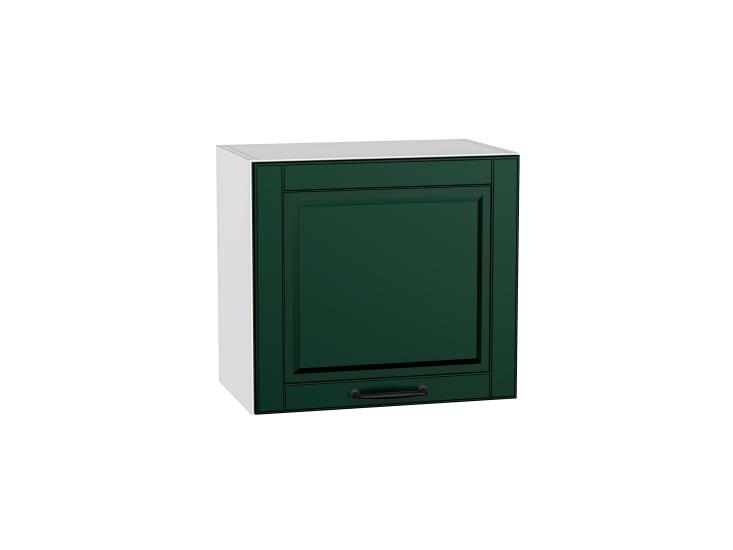 Шкаф верхний горизонтальный Дублин 500Н Special Green / Белый