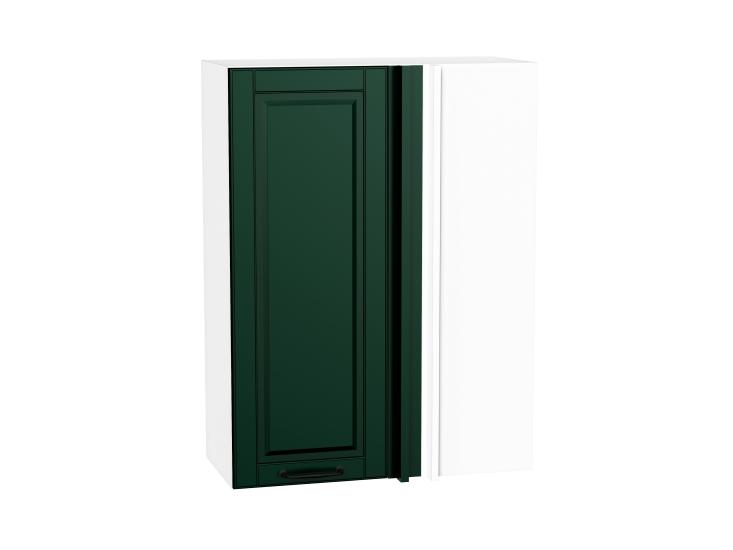 Шкаф верхний прямой угловой Дублин 700Н Special Green / Белый