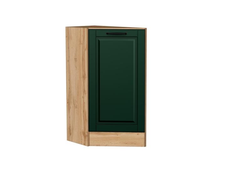 Шкаф нижний торцевой Дублин 300 (прав.) Special Green / Дуб вотан