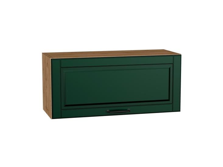 Шкаф верхний горизонтальный Дублин 800 Special Green / Дуб вотан