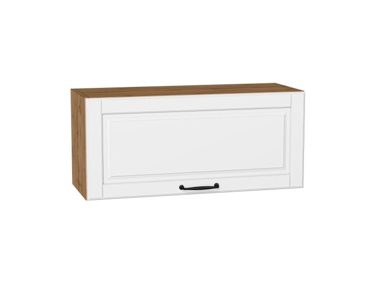 Шкаф верхний горизонтальный Дублин 800 Special White / Дуб вотан