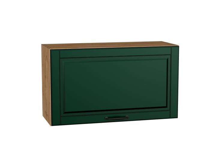 Шкаф верхний горизонтальный Дублин 800Н Special Green / Дуб вотан