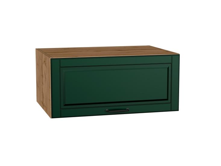 Шкаф верхний горизонтальный с увеличенной глубиной Дублин 810 Special Green / Дуб вотан
