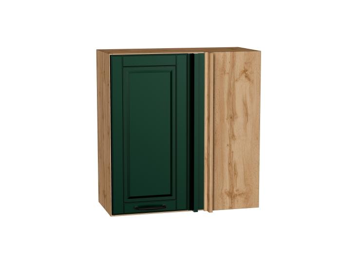 Шкаф верхний прямой угловой Дублин 700 Special Green / Дуб вотан