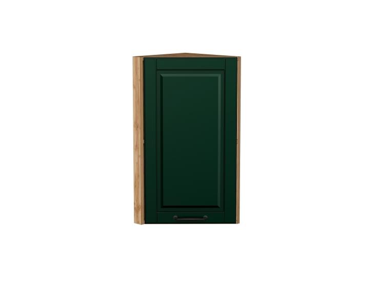 Шкаф верхний торцевой Дублин 300 Special Green / Дуб вотан