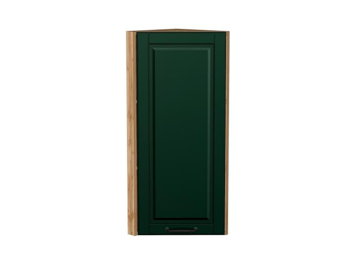 Шкаф верхний торцевой Дублин 300Н Special Green / Дуб вотан