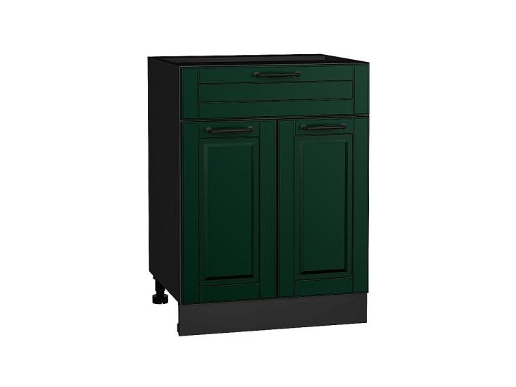 Шкаф нижний с 1 ящиком Дублин 601М Special Green / Graphite