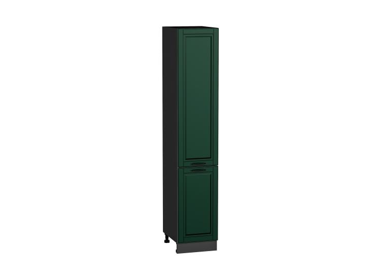 Шкаф пенал Дублин 400 (для верхних шкафов 720) Special Green / Graphite