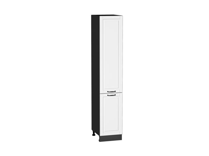 Шкаф пенал Дублин 400 (для верхних шкафов 720) Special White / Graphite