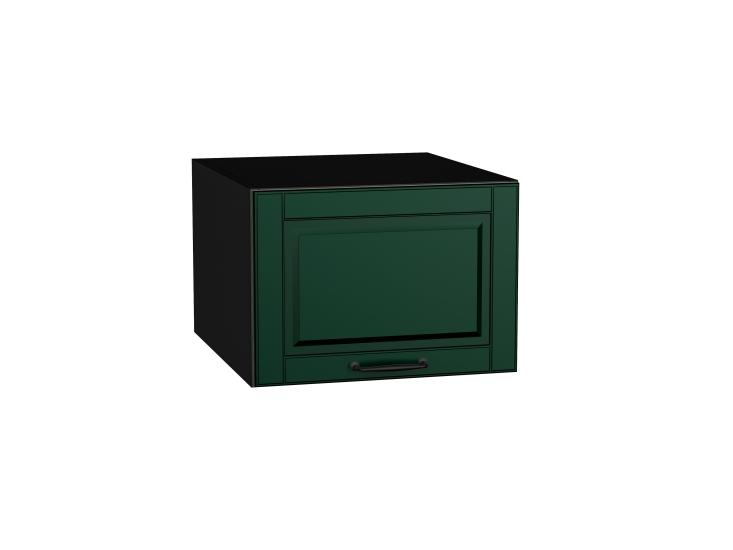Шкаф верхний горизонтальный с увеличенной глубиной Дублин 510 Special Green / Graphite
