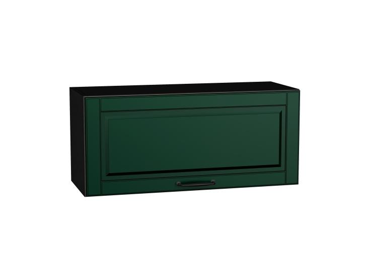 Шкаф верхний горизонтальный Дублин 800 Special Green / Graphite