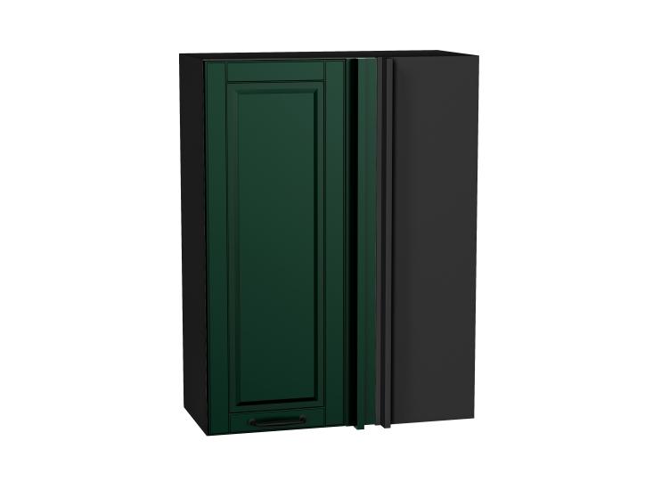 Шкаф верхний прямой угловой Дублин 700Н Special Green / Graphite