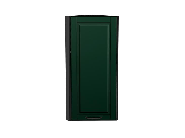 Шкаф верхний торцевой Дублин 300Н Special Green / Graphite