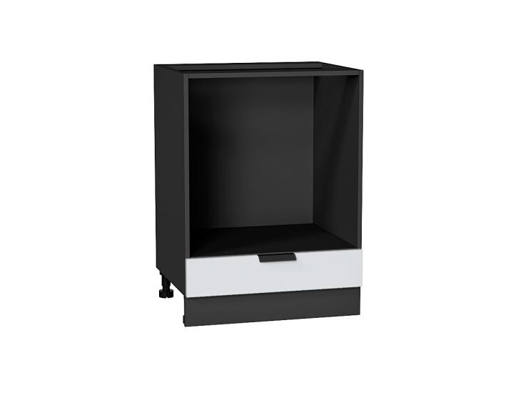 Шкаф под духовку Евро 600 Белый / Graphite