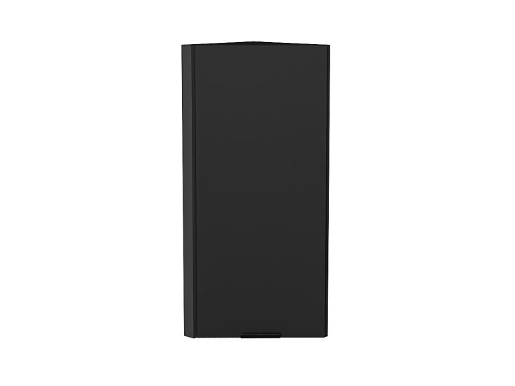 Шкаф верхний торцевой Евро 300Н Антрацит / Graphite