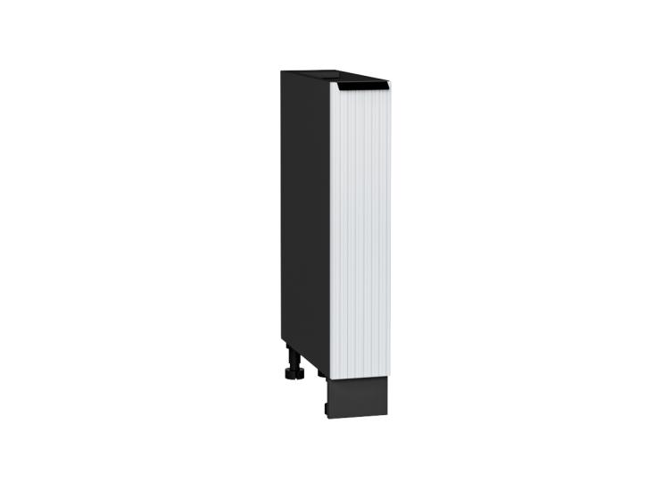 Нижняя бутылочница Евро Лайн 150 Белый / Graphite