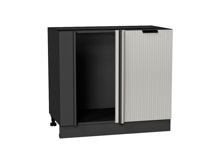 Шкаф нижний угловой Евро Лайн 990М Агат / Graphite