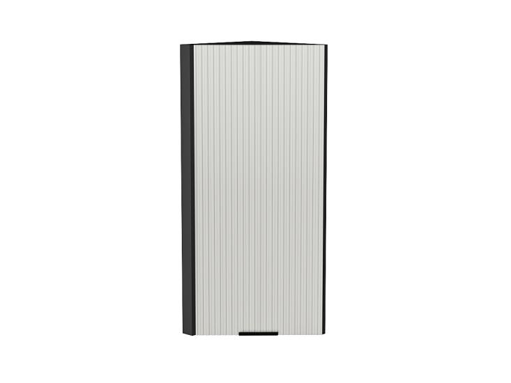 Шкаф верхний торцевой Евро Лайн 300Н Агат / Graphite