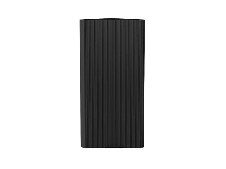 Шкаф верхний торцевой Евро Лайн 300Н Антрацит / Graphite