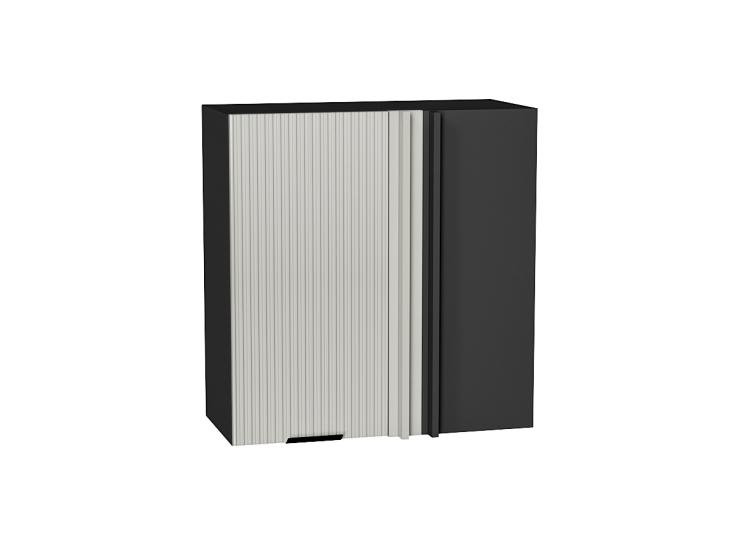 Шкаф верхний прямой угловой Евро Лайн 700 Агат / Graphite