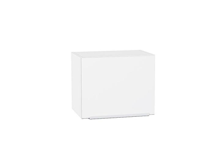 Шкаф верхний горизонтальный Фьюжн 450 Silky White / Белый