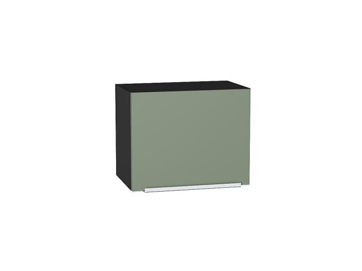 Шкаф верхний горизонтальный Фьюжн 450 Silky Mint / Graphite