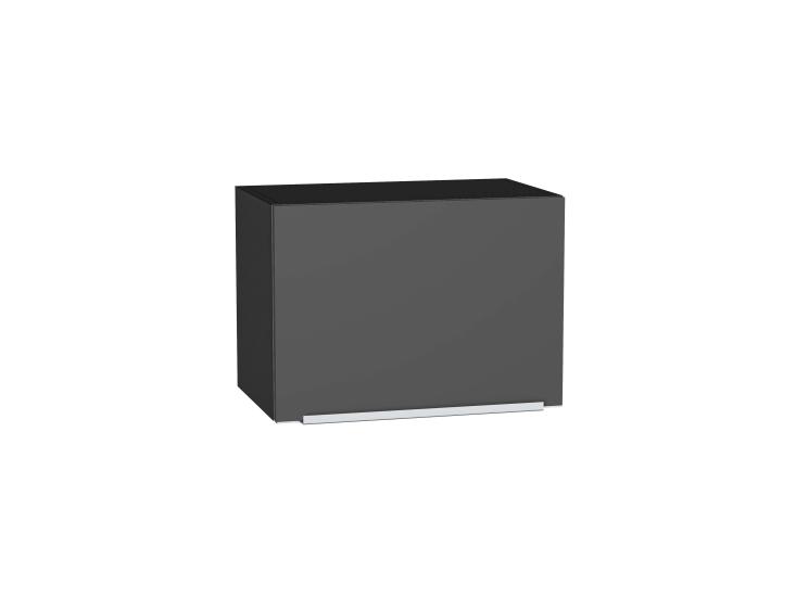 Шкаф верхний горизонтальный Фьюжн 500 Stormy Silk / Graphite