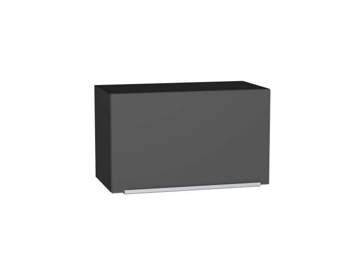 Шкаф верхний горизонтальный Фьюжн 600 Stormy Silk / Graphite