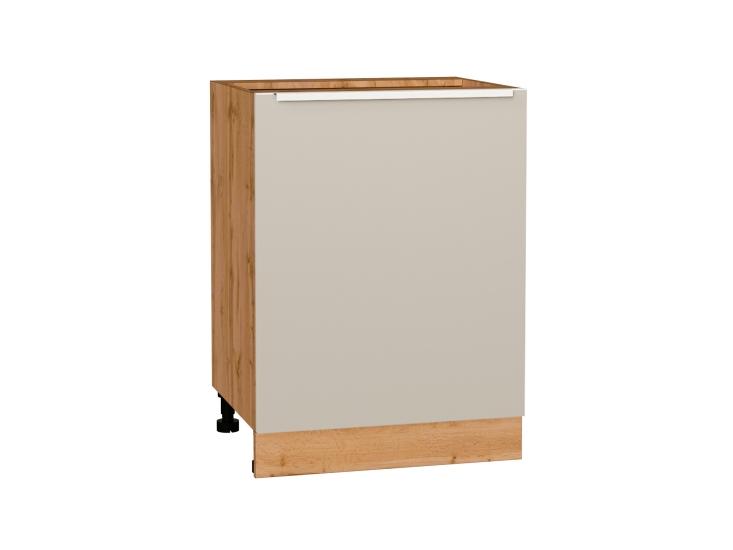 Шкаф нижний Фьюжн 600М Cream Silk / Дуб Вотан