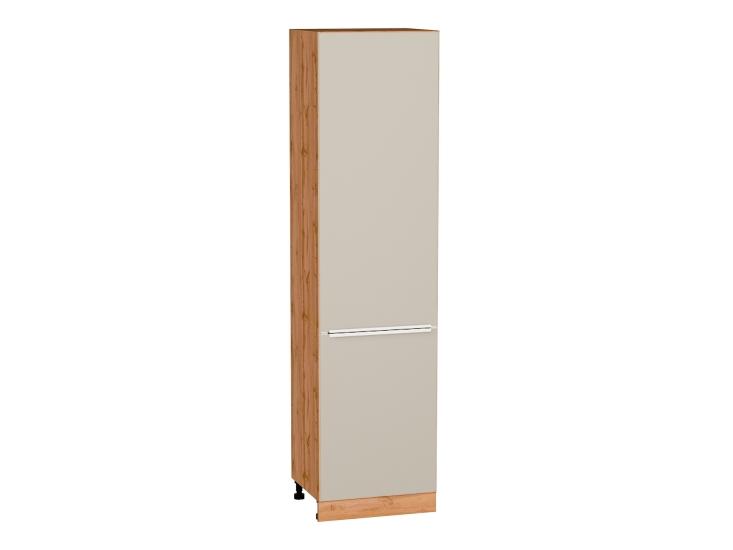 Шкаф пенал Фьюжн 600Н (для верхних шкафов 920) Cream Silk / Дуб Вотан