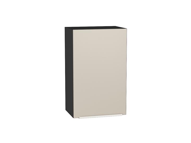 Шкаф верхний Фьюжн 450 Cream Silk / Graphite