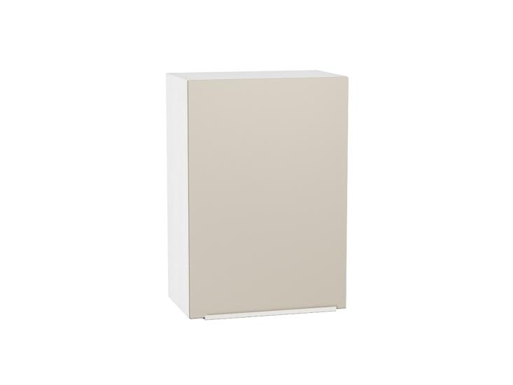 Шкаф верхний Фьюжн 500 Cream Silk / Белый