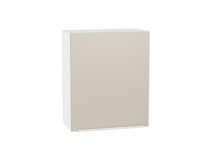 Шкаф верхний Фьюжн 600М Cream Silk / Белый