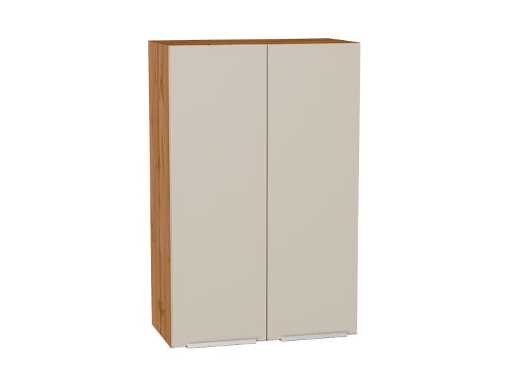 Шкаф верхний Фьюжн 600Н Cream Silk / Дуб Вотан