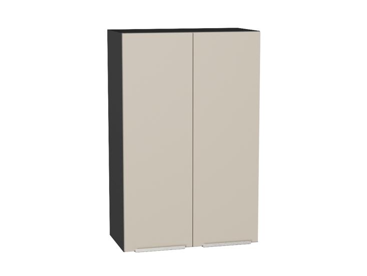 Шкаф верхний Фьюжн 600Н Cream Silk / Graphite