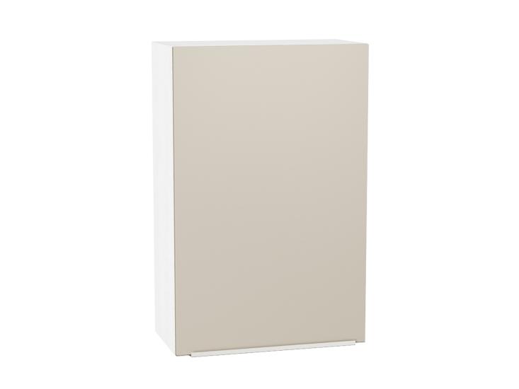 Шкаф верхний Фьюжн 600МН Cream Silk / Белый