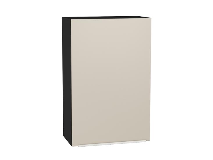 Шкаф верхний Фьюжн 600МН Cream Silk / Graphite