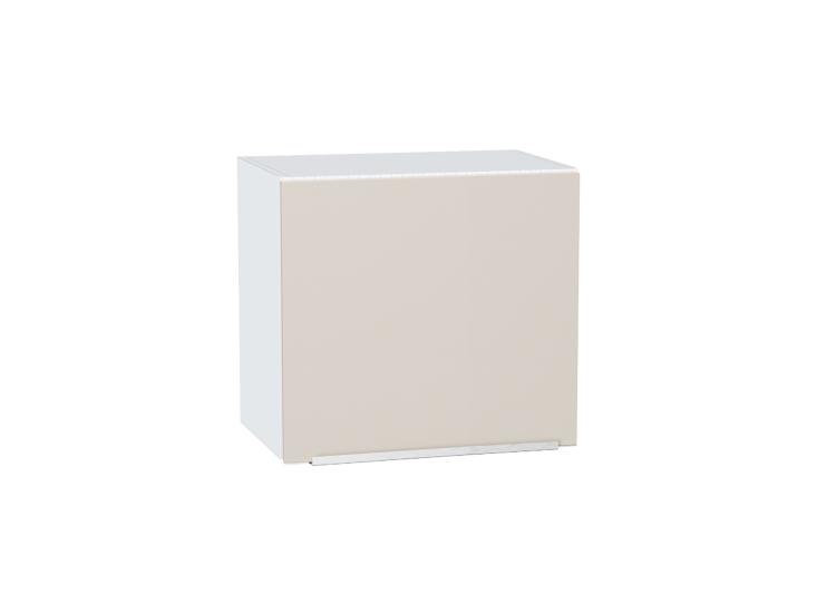 Шкаф верхний горизонтальный Фьюжн 500Н Cream Silk / Белый