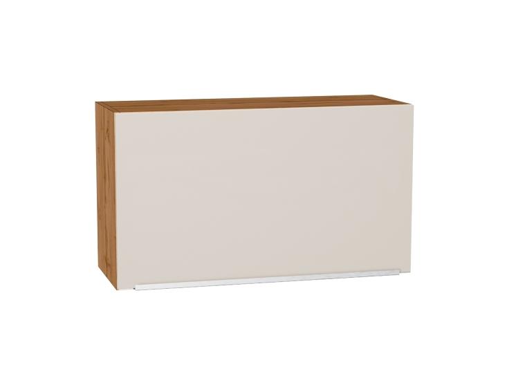 Шкаф верхний горизонтальный Фьюжн 800Н Cream Silk / Дуб Вотан